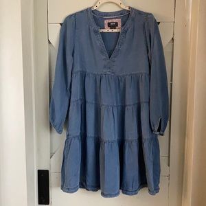 Maeve Anthropologie Denim Dress Size Small